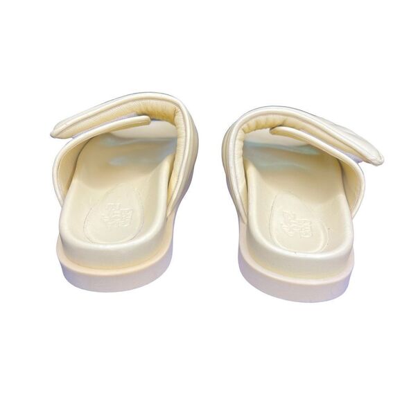 GIABORGHINI STITCHED PUFFY SLIDES Made in Italy NWOB Size 36 - Picture 6 of 7